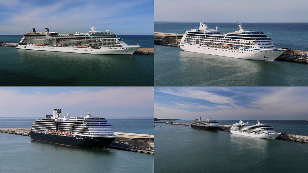 133 Ships in Civitavecchia